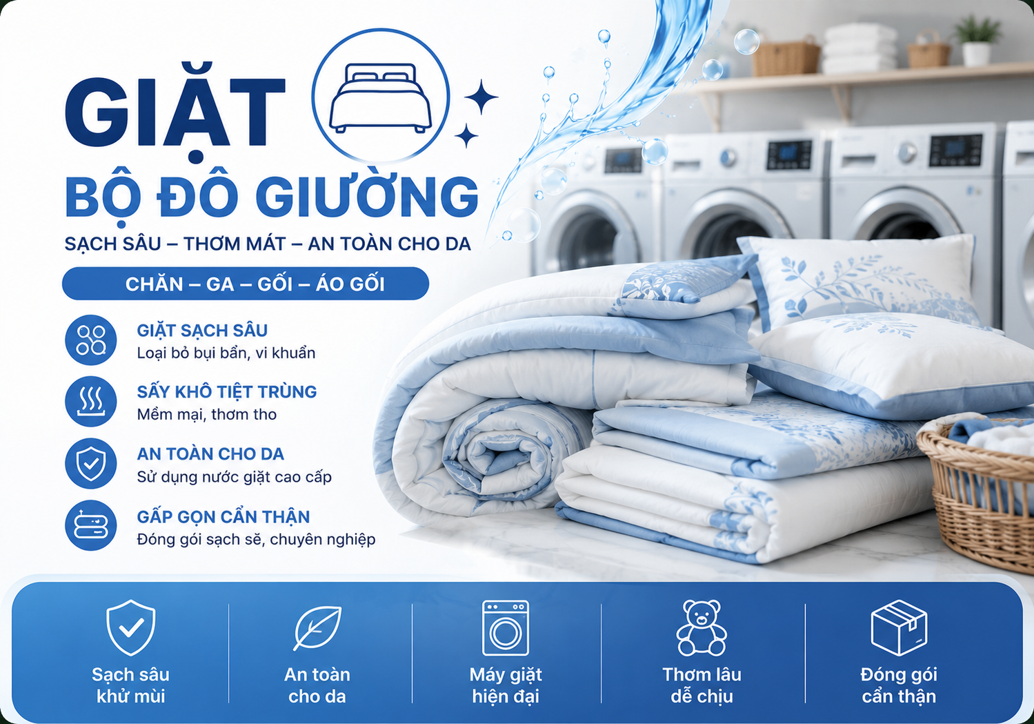 Giặt Đồ Giường